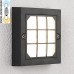 Φωτιστικό Επίτοιχο LED 6W 230V CCT Πλαστικό Μαύρο IP65 7872
